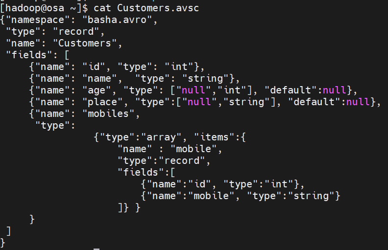 How do you convert Data Stream into Avro Kafka Messages in Nested